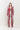Pant Suit Stripe Jacket Long Pant Set Taupe/Burgundy