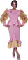 Mother of the Bride Dresses Long Sleeve Ruffle Mother of the Bride Dress Pink/Lime