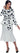Plus Size Dresses Plus Size Mother of the Bride Polka Dots Dress Black/White