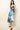 Cocktail Dresses Spaghetti Strap Tir Dye Midi Dress Navy