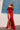 Prom Dresses Long Fitted Formal Detachable Sleeves Prom Dress Red