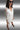 Cocktail Dresses Embroidered Fringe Sleeve Button Down Short Dress White