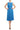 Cocktail Dresses Short Ruched Front Multi Cocktail Dress ROYAL WHITE
