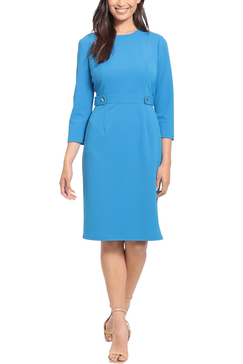 Cocktail Dresses Short Cocktail Knee Length Dress Ocean Blue