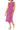 Plus Size Dresses Short Midi Length Cocktail Plus Size Dress Raspberry