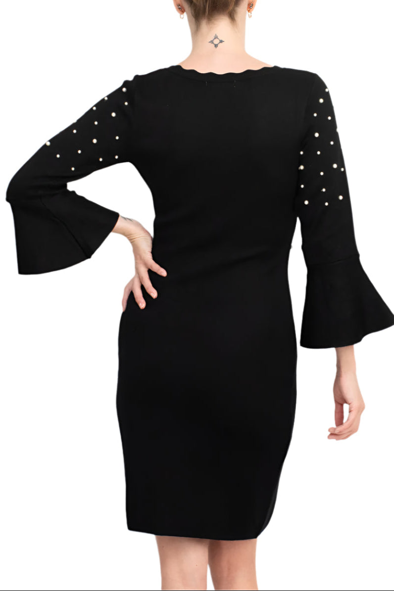 Cocktail Dresses Short Cocktail Ruffle Dress Black