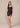 Cocktail Dresses Short Fitted Leg Slit Cocktail Dress Black