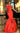Prom Dresses Long Fitted 3D Floral Prom Formal Dress Orange