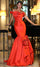 Prom Dresses Long Fitted 3D Floral Prom Formal Dress Orange