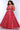 Plus Size Dresses Long Plus Size Formal Floral Pleated Prom Dress Pink
