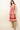 Cocktail Dresses Flutter Mixed Print Midi Dress Pink