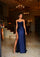 Tina Holly TK551 Long Fitted 3D Lace Formal Prom Dress