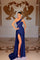 Tina Holly TT001 Fitted Long Slit Formal Prom Dress