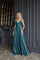 Prom Dresses Pleated Long Formal Prom Dress Aqua
