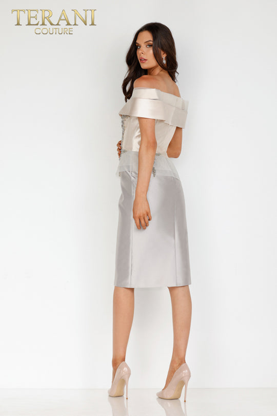 Terani Couture 2111C4560 Short Cocktail Dress