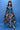 Formal Dresses Long Sleeve V Neck Printed Wrap Belt Button Down Dress  Multi