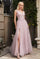Andrea & Leo A1057 Sleeveless Prom Gown Mauve
