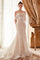 Wedding Dresses Strapless Long Fitted Wedding Gown Off White/Nude