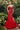 Andrea & Leo A1201 Mermaid Floral Prom Dress Red