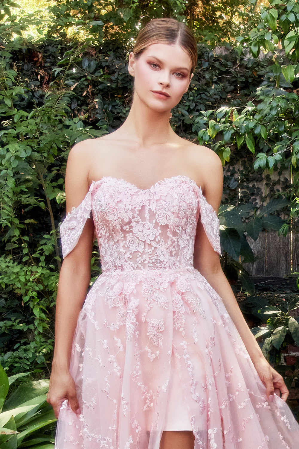 Prom Dresses Long A-Line Off Shoulder Prom Dress Lavender