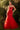 Prom Dresses Glitter Formal Prom Long Mermaid Dress Red