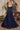 Formal Dresses A Line Long Sequin Formal Dress Navy