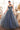 Prom Dresses Long Lace Formal Ball Gown Glitter Prom Dress Deep Blue