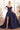 Prom Dresses Long Pleated Ball Gown Slit Formal Prom Dress Navy