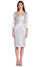 Adrianna Papell Short 3/4 Sleeve Dress AP1E205746 - The Dress Outlet