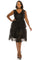 Adrianna Papell Short Sleeveless Mesh AP1E204092 - The Dress Outlet