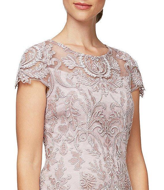 Alex Evenings Cap Sleeve Short Dress 82171036 - The Dress Outlet