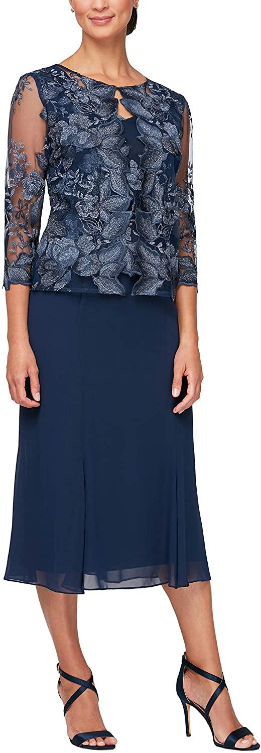 Alex Evenings Formal Dress 82122421 - The Dress Outlet