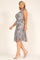 Alex Evenings Lace Cap Sleeve Short Dress 81171086 - The Dress Outlet
