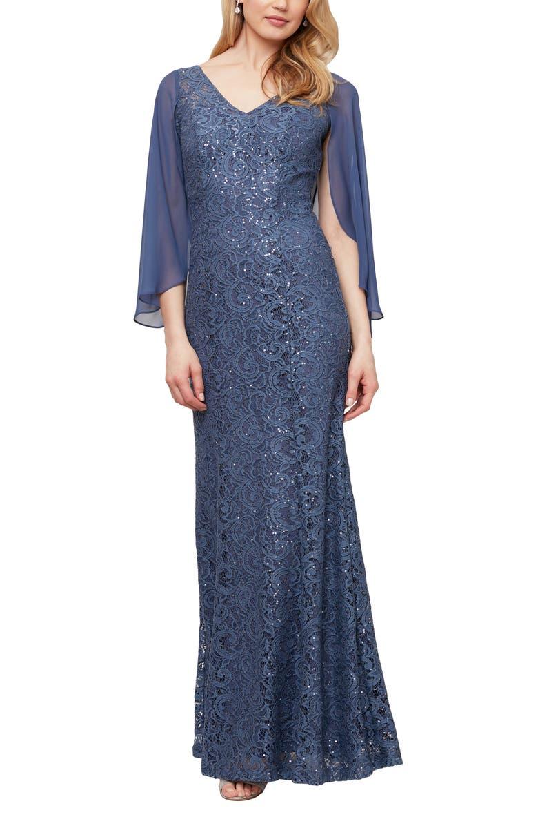 Alex Evenings Long Formal Dress 81122479 - The Dress Outlet