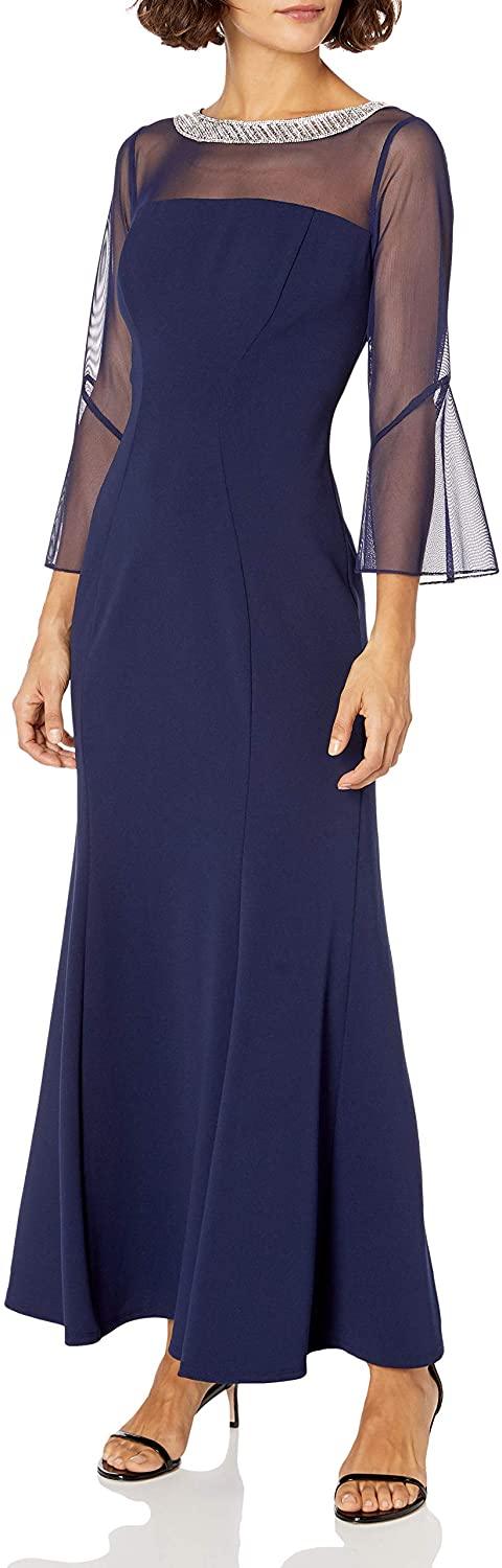 Alex Evenings Long Formal Dress 8160237 - The Dress Outlet