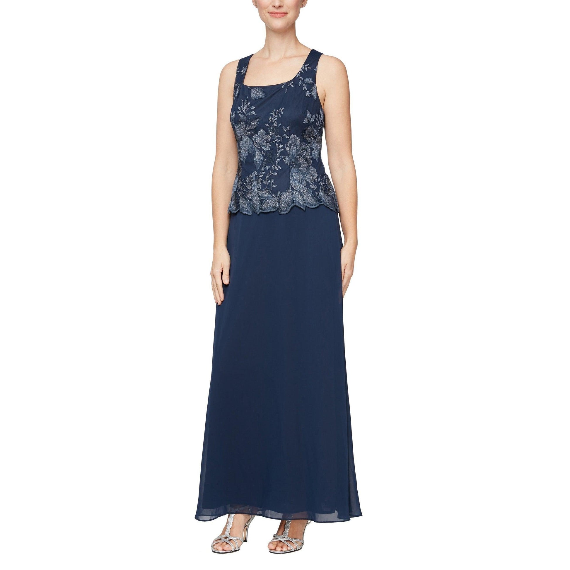 Alex Evenings Long Formal Jacket Dress Sale 81122422 - The Dress Outlet