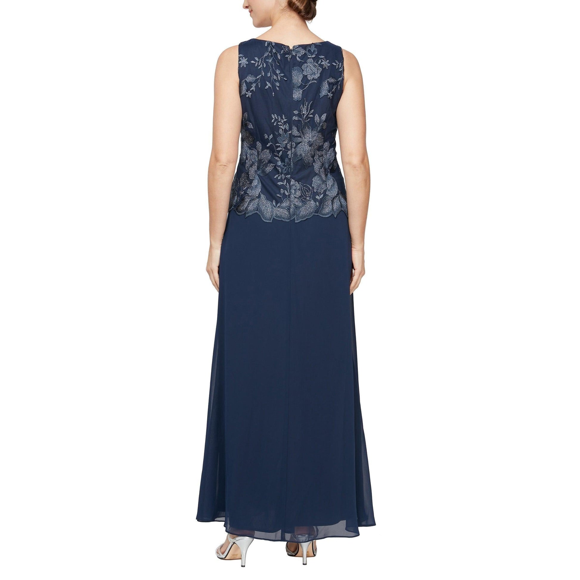 Alex Evenings Long Formal Jacket Dress Sale 81122422 - The Dress Outlet