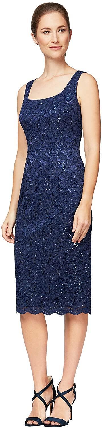 Alex Evenings Short Lace Jacket Formal Dress Sale - The Dress Outlet