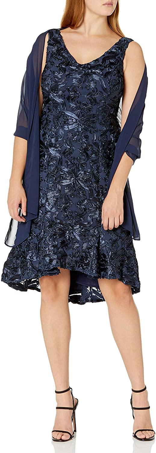 Alex Evenings Sleeveless Formal Dress 81171059 - The Dress Outlet