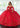 Quinceniera Dresses Long Bow Glitter Ball Gown Quinceanera Dress Red
