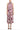 Cocktail Dresses Short Cocktail A Line Print Midi Dress Burgundy Multi