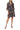 Cocktail Dresses Short Cocktail Floral Print Dress Black Multi