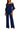 Jumpsuit  Long Formal Flounce Sleeve  Jumpsuit Navy Steen
