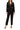 Jumpsuit Long Sleeve Crepe Formal Jumpsuit  BLACK