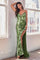 Prom Dresses Long Spaghetti Strap Fitted Paillette Prom Dress Sage