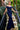 Formal Dresses Long Beaded V Neck Formal Dress Navy Blue