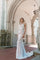 Wedding Dresses Long Sequin Wedding Dress White/Nude