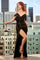 LaDivine BD109 Long Formal Off Shoulder Prom Satin Dress
