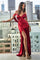 LaDivine BD109 Long Formal Off Shoulder Prom Satin Dress