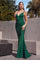 Prom Dresses Fitted Long Evening Gown Emerald